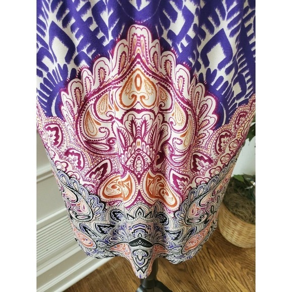 Dressbarn Women Floral Sleeveless KneeLength Dress - Picture 4 of 12